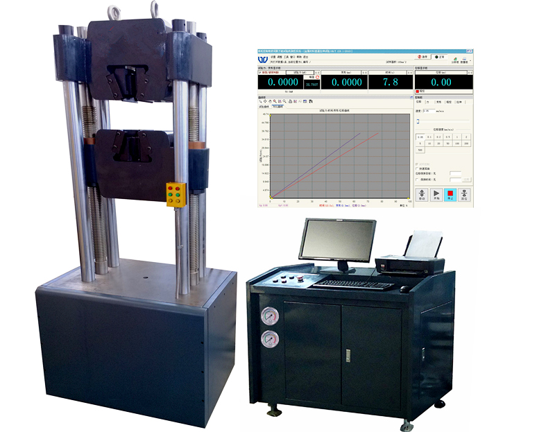 伺服控制液壓萬能試驗(yàn)機(jī)WY-1000GS